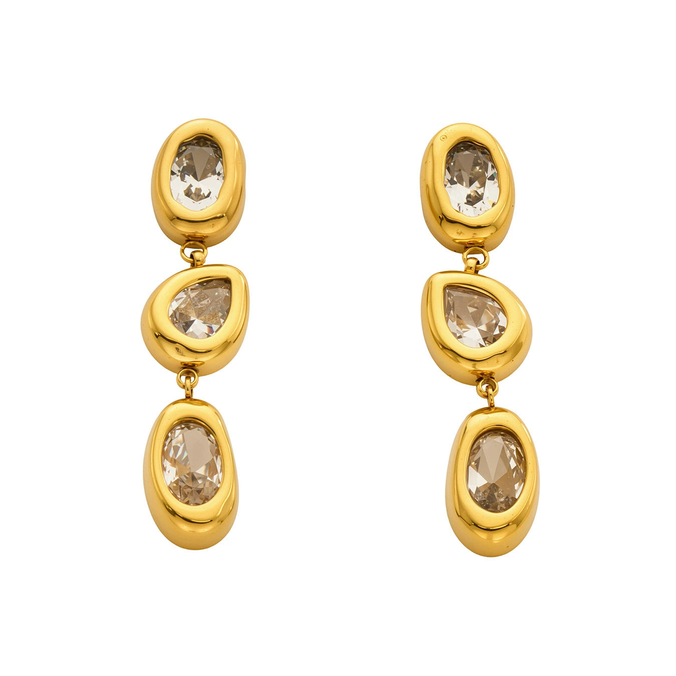 Crystal Drop Earrings