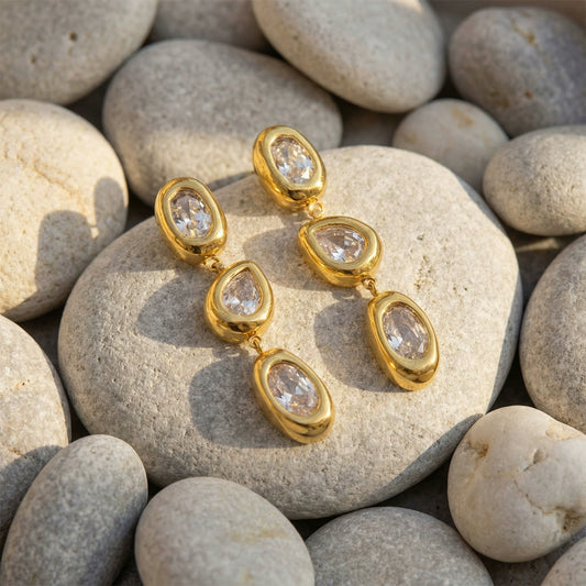 Crystal Drop Earrings
