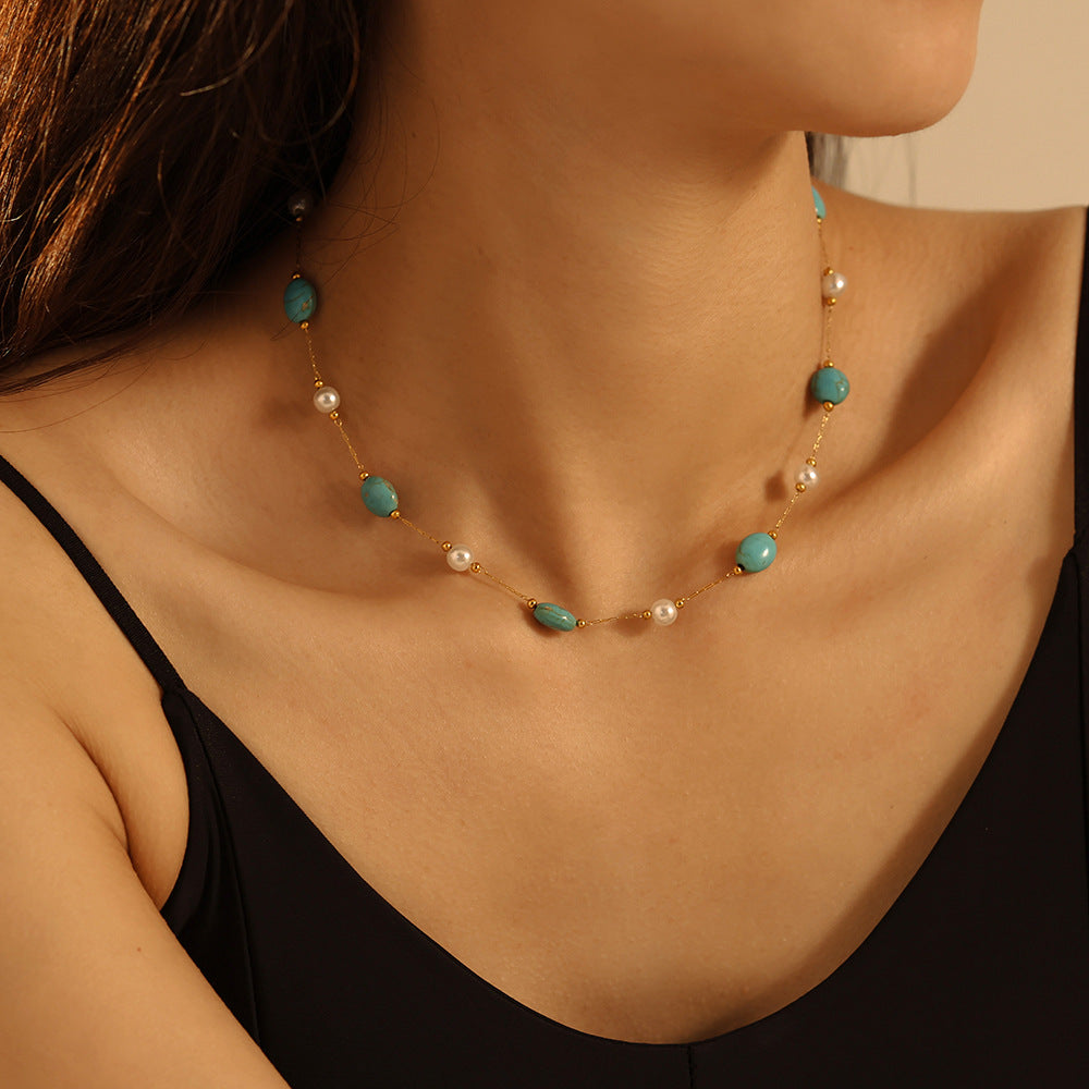 Blue Stone Bracelet